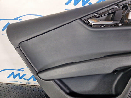 10-18 AUDI A7 4G S-LINE RHD REAR LEFT /PASSENGER NSR LEATHER DOOR CARD 4G8867305