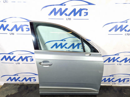 16-20 AUDI Q7 4M S-LINE OEM FRONT RIGHT O/S COMPLETE DOOR FLORETT SILVER LZ7G