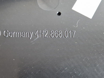 10-17 AUDI A8 4H FRONT LEFT PASSENGER SIDE DOOR ALCANTARA CARD PANEL 4H2868017