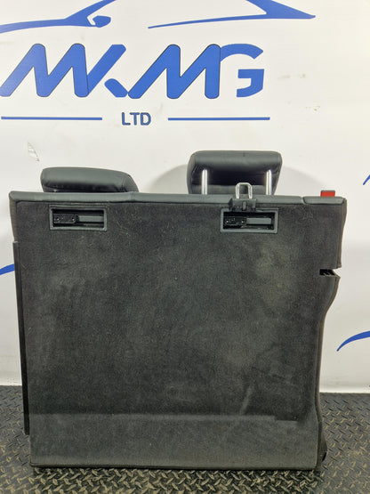 Audi A6 C7 Allroad Genuine Rear Right O/S Black Leather Seat Backrest