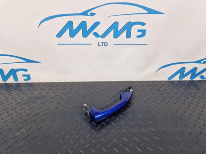 14-21 MERCEDES BENZ C200 W205  REAR DRIVER SIDE DOOR HANDLE IN BRILLIANT BLUE