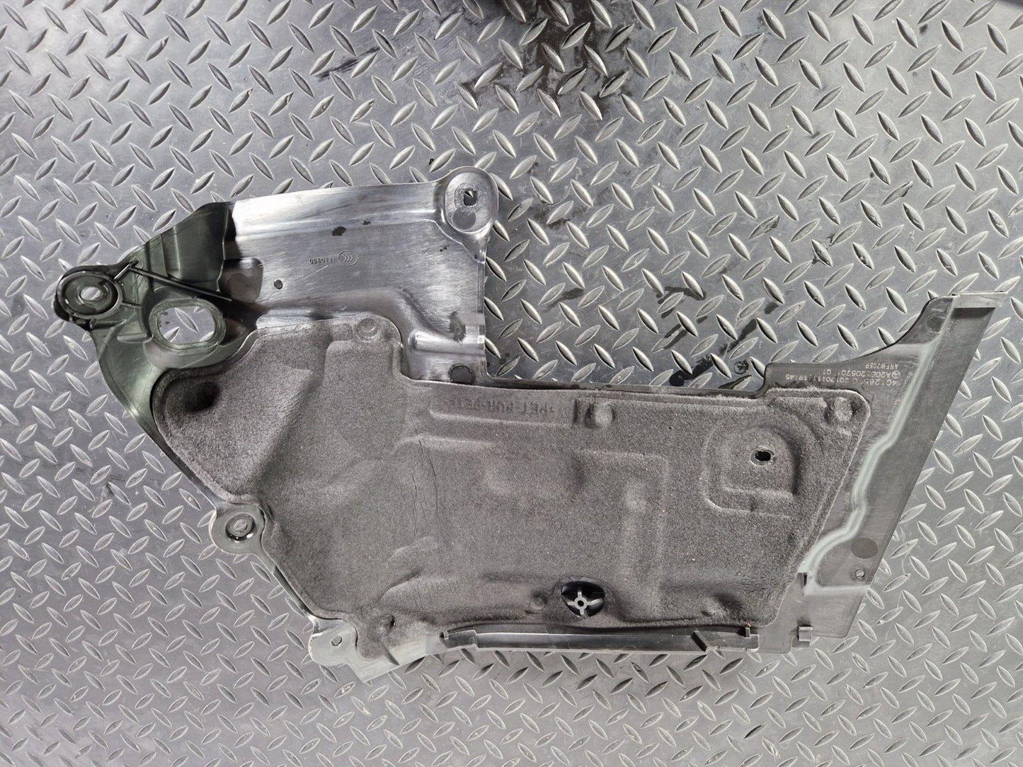 14-21 MERCEDES C220d W205 RIGHT ENGINE COMPARTMENT PARTITION WALL A2056205701