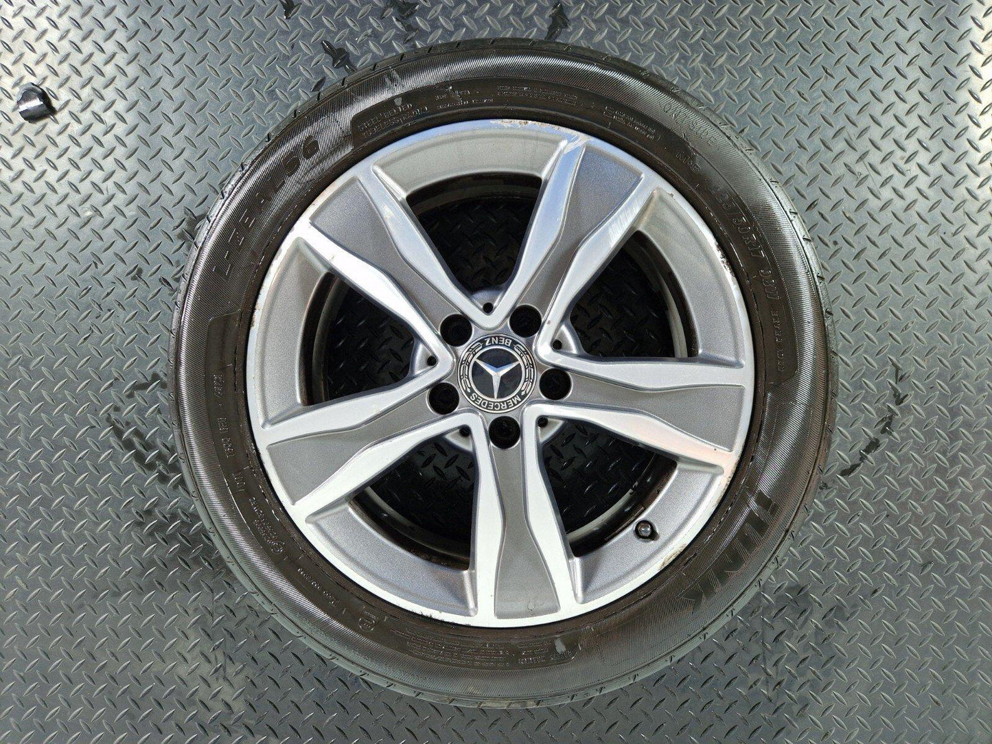 14-21 MERCEDES BENZ C CLASS W205 17INC ALLOY WHEEL  A2054010800 7Jx17H2