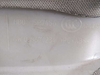 16-19 AUDI A4 B9 GENUINE FRONT RIGHT SIDE A PILLAR TRIM COVER PANEL 8W0867234