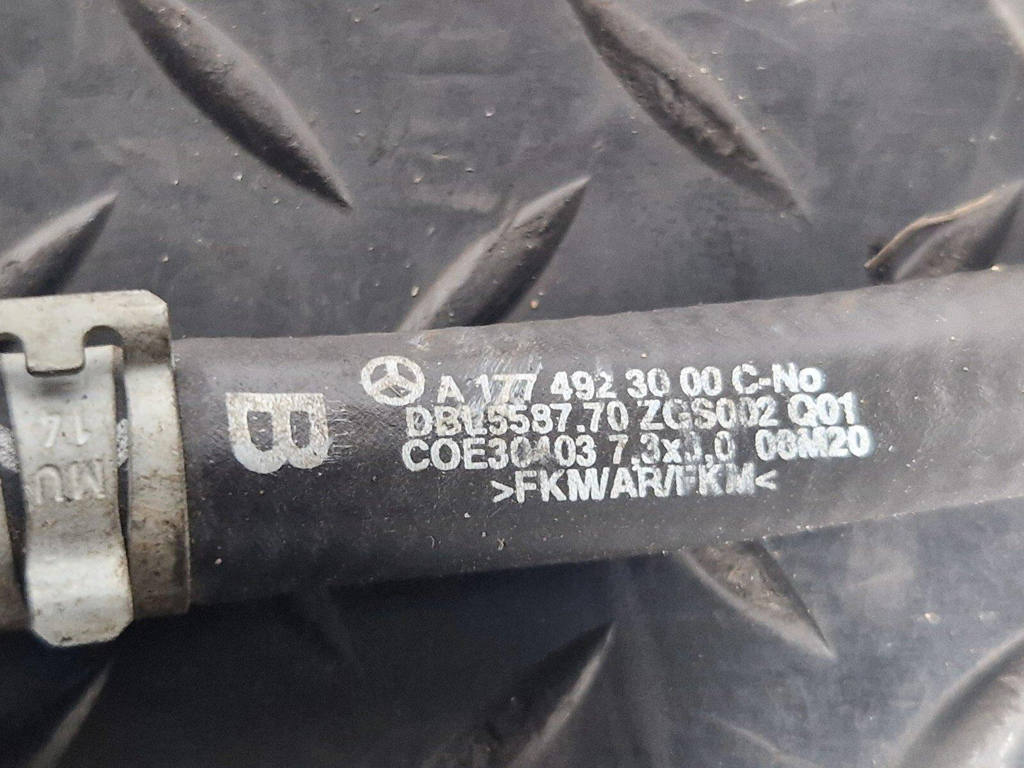 19-ON MERCEDES BENZ A CLASS EQ W177 EXHAUST PRESSURE SENSOR A0009057809