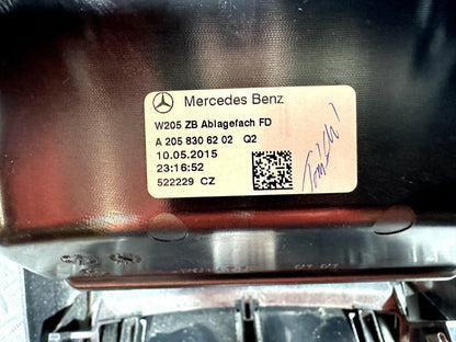 14-21 MERCEDES BENZ GENUINE CENTRE CONSOLE REAR COMPARTMENT STORAGE A2058306202