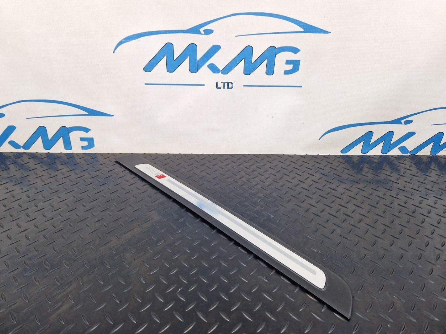 10-18 AUDI A7 4G S-LINE DOOR SILL COVER TRIM FRONT LEFT PASSENGER SIDE 4G8853373