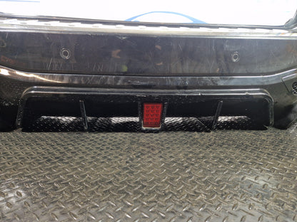Mercedes-Benz GLE 500 W166 Rear Bumper in Obsidian Black 197