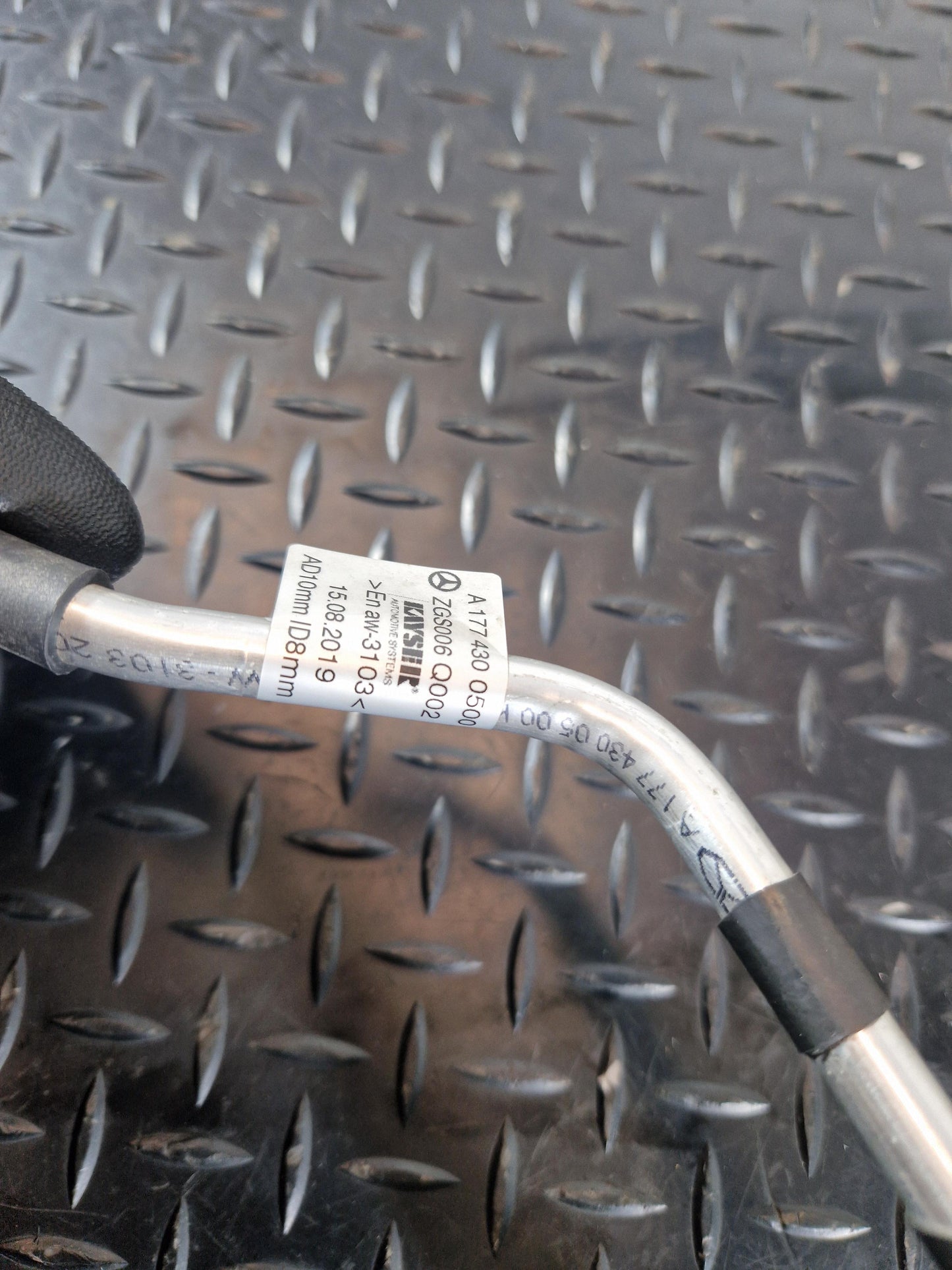 2019 Mercedes-Benz B200d B-Class W247 SUV Heater Hose A1774300500