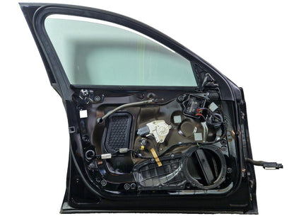 12-18 AUDI A6 C7 GENUINE FRONT LEFT PASSENGER N/S COMPLETE DOOR IN BLACK LY9B