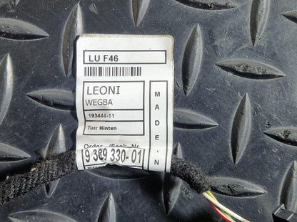 BMW 2 SERIES GRAN TOURER F46 OEM REAR LEFT N/S DOOR WIRING LOOM HARNESS 9389328