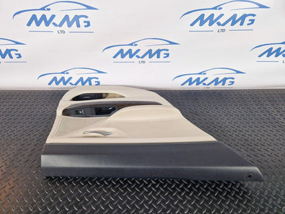 11-18 BMW 6 SERIES F06 CREAM REAR LEFT PASENGER SIDE LEATHER DOOR CARD