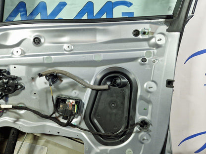 16-20 AUDI Q7 4M S-LINE OEM FRONT RIGHT O/S COMPLETE DOOR FLORETT SILVER LZ7G