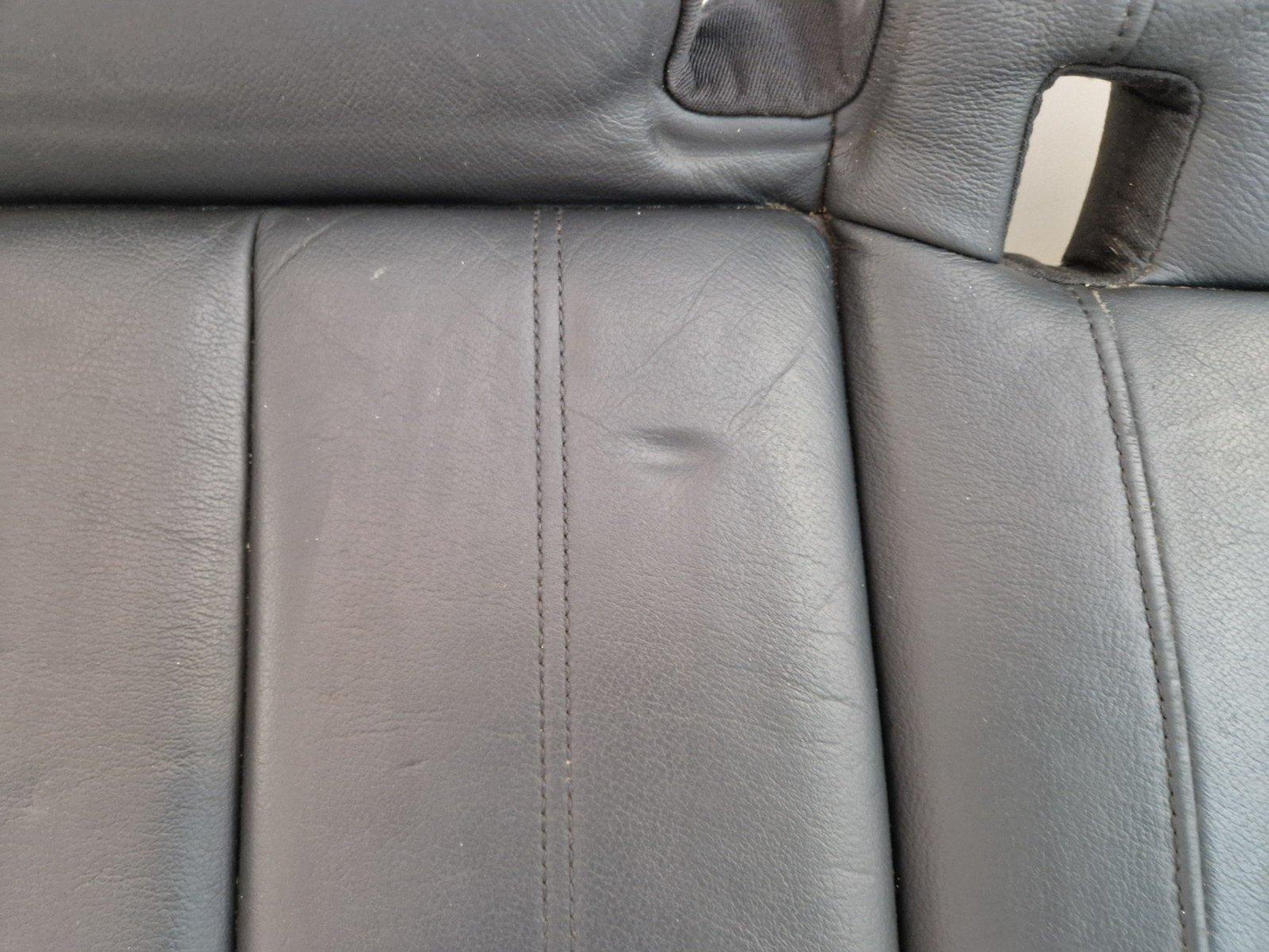 12-18 AUDI A6 C7 GENUINE BLACK LEATHER REAR SEAT BENCH 4G0885375K