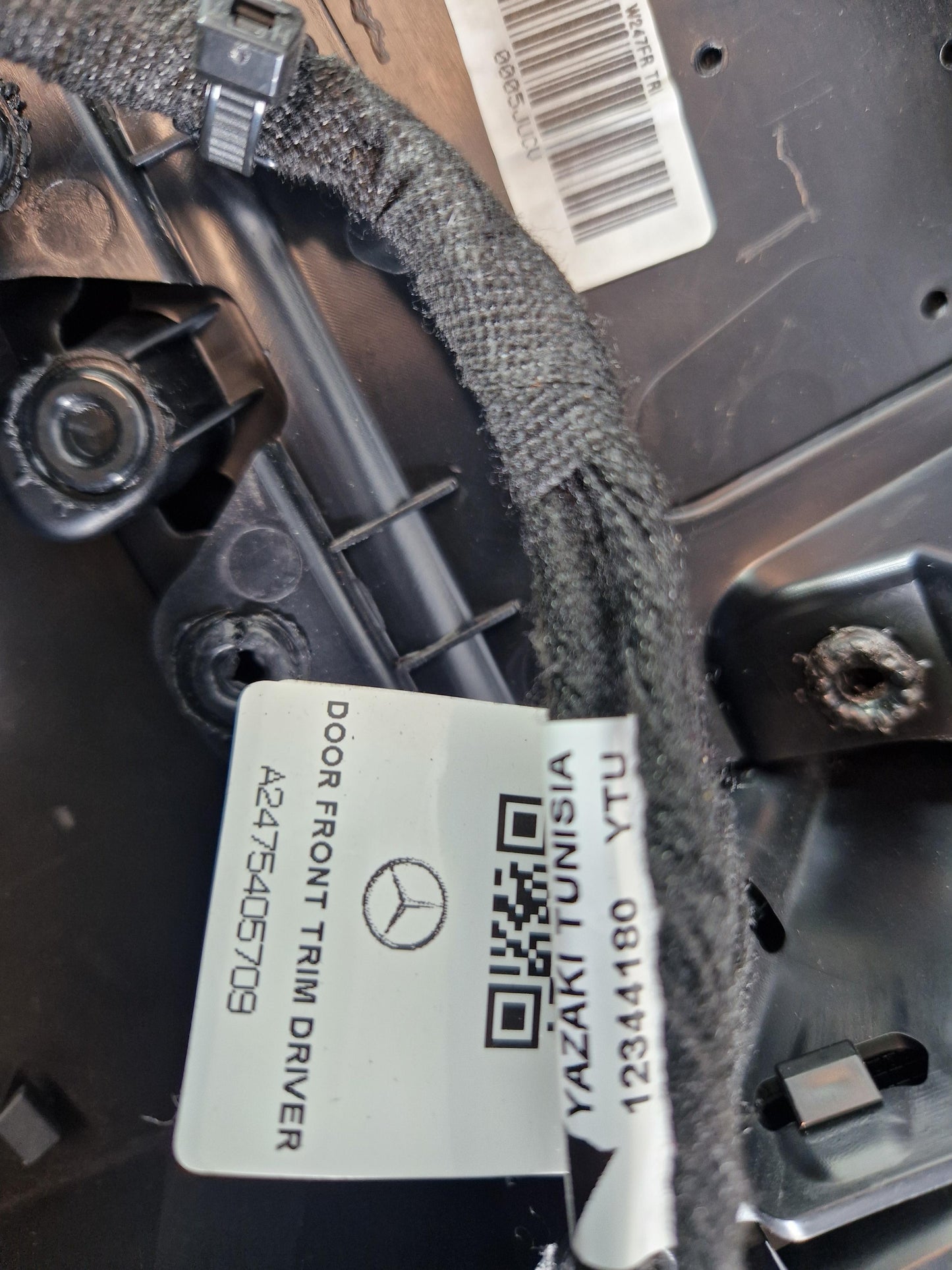 Mercedes-Benz B200d B-Class W247 SUV Front Right Door Inner Panel