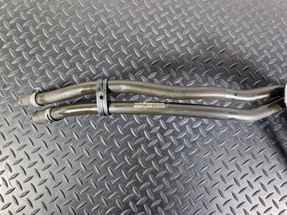 10-15 AUDI Q7 4L REAR HEATING PIPES WITH PLATE 7L0820339A 4L0819884
