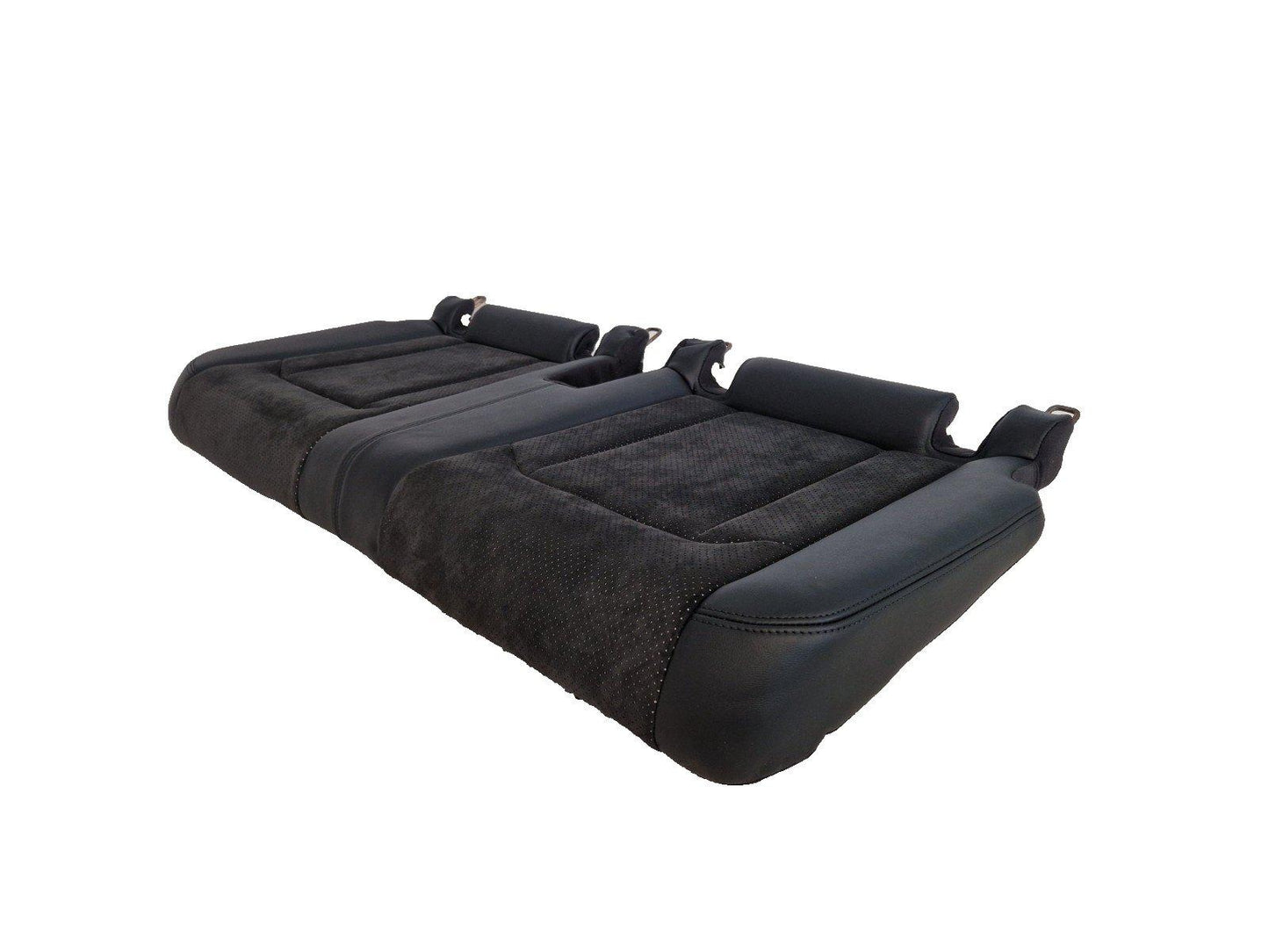 16-20 AUDI Q7 4M REAR 3RD ROW LOWER HALF LEATHER BENCH SEAT CUSHION 4M0885305
