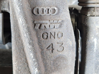 10-17 AUDI A8 4H REAR LEFT N/S BRAKE CALIPER HOUSING & MOTOR UNIT 4H0615403