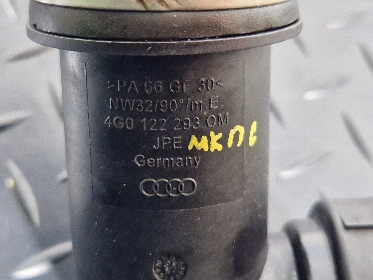 15-18 AUDI A7 4G GENUINE OEM RADIATOR COOLANT WATER PIPE HOSE 4G0122055H
