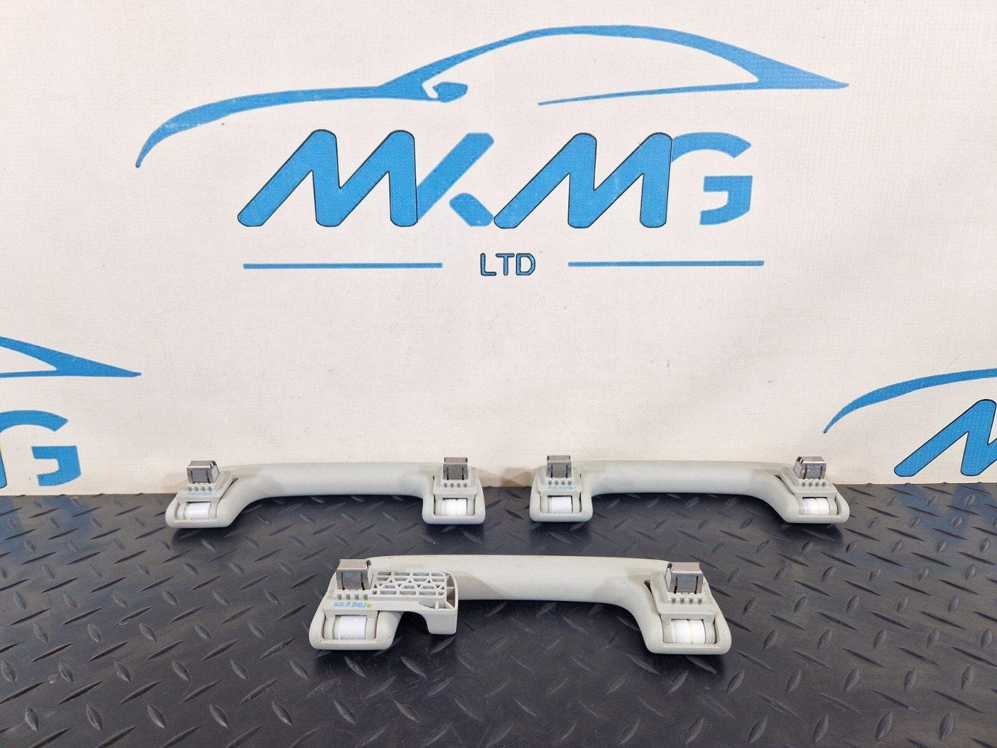 12-18 AUDI A6 C7 GENUINE OEM SET OF FOOF GRAB HANDLES 8K0857607B 8K0857607C