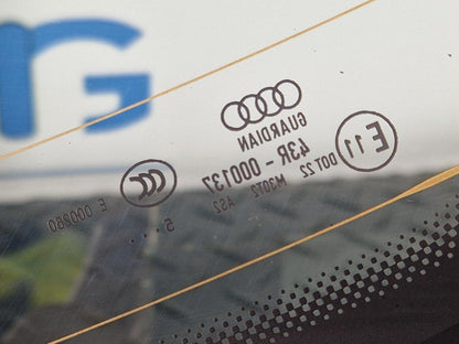 16-19 AUDI A4 B9 REAR WINDSHIELD WINDSCREEN WINDOW GLASS 8W5845501