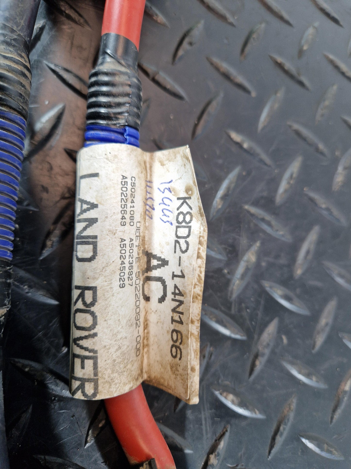 Land Rover Range Rover Evoque L551 High Voltage Cable K8D2-14N166-AC