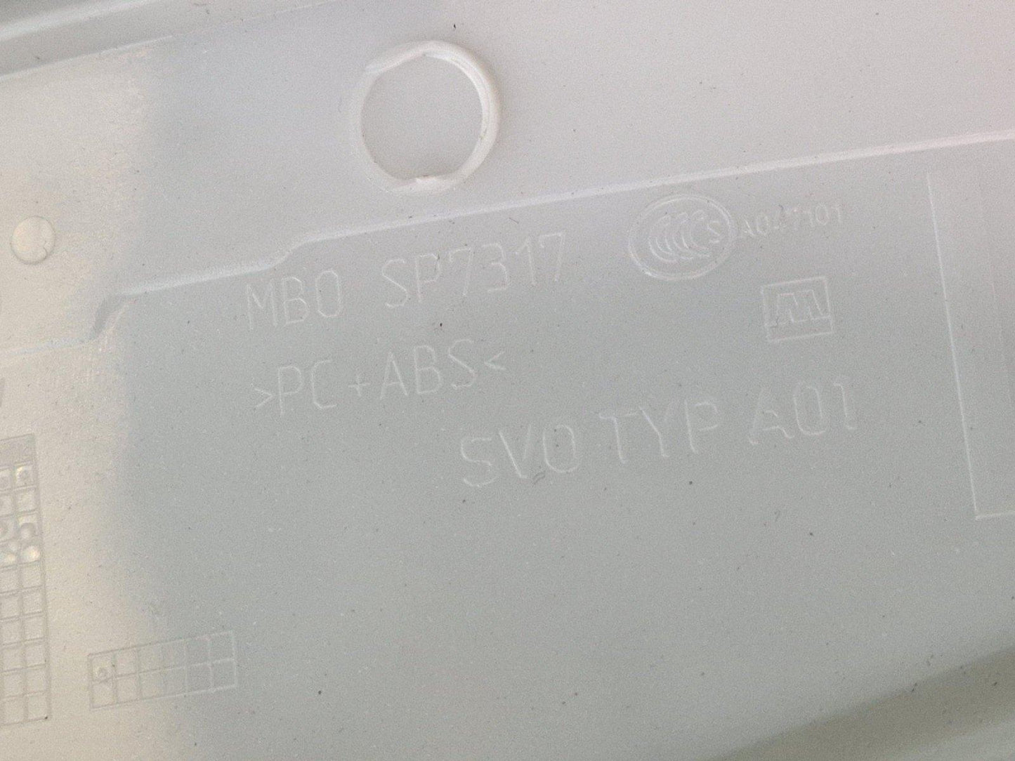 16-19 AUDI A4 B9 SPORT GENUINE OEM REAR LEFT SIDE D PILLAR GREY TRIM 8W9867245D