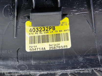 BMW X5 SERIES E70 F15 F85 BOOT INTERIOR COVER TRIM LEFT PASSENGER SIDE 7246975