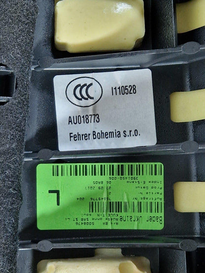 16-19 AUDI A4 B9 GENUINE OEM REAR LEFT SEAT COVER 8W0885703A