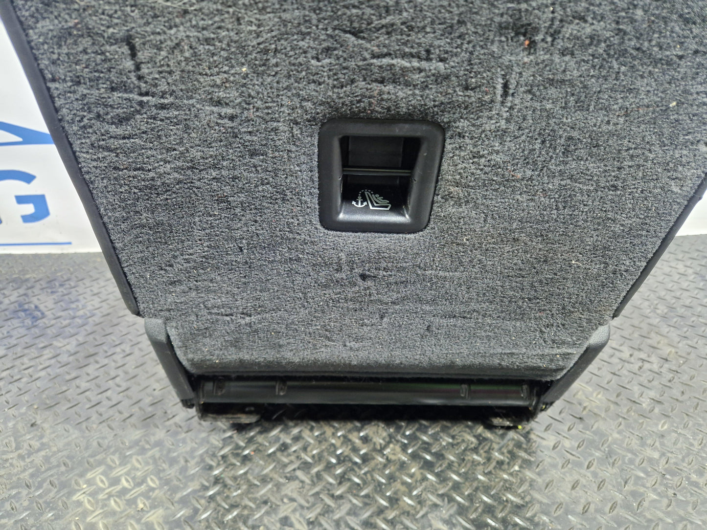 AUDI Q5 8R BLACK LEATHER DRIVERS RIGHT REAR LEATHER SEAT