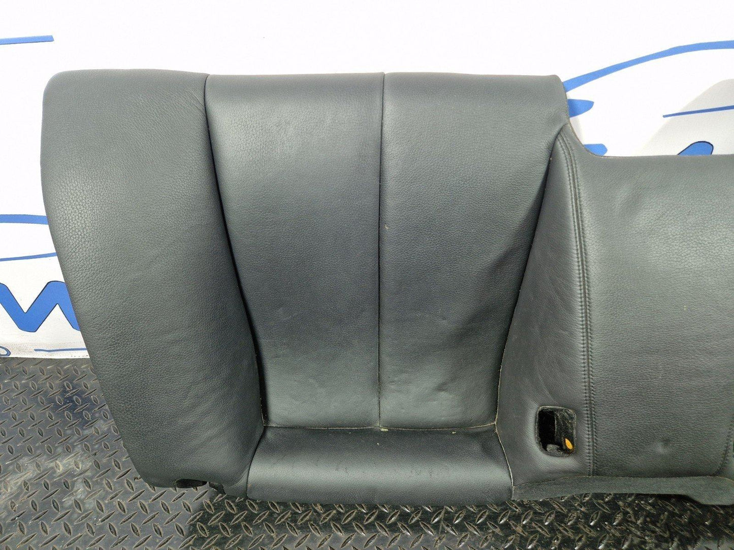 11-18 BMW 6 SERIES F13 COUPE OEM REAR BLACK LEATHER SEAT BASE 7280309 7266502