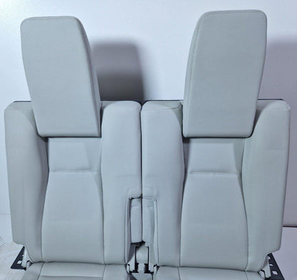 14-19 LAND ROVER L550 DISCOVERY SPORT 3RD ROW REAR SEAT SET IN GREY LEATHER