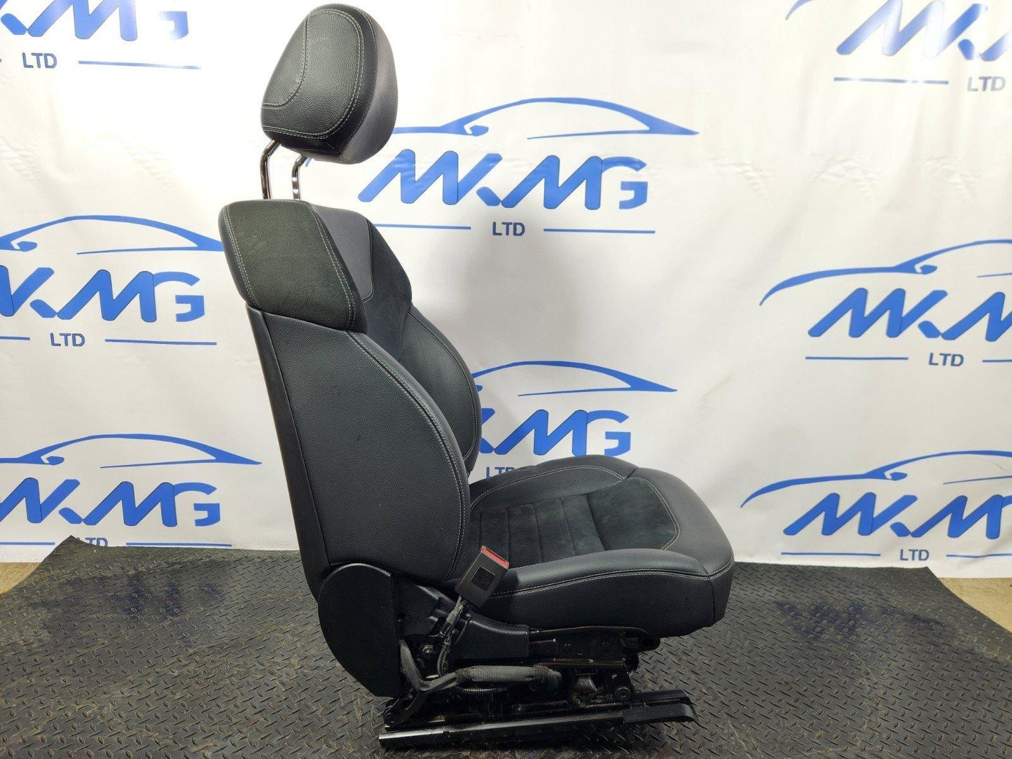 11-19 MERCEDES ML W166 FRONT LEFT N/S FULL ELECTRIC HEATED HALF LEATHER SEAT