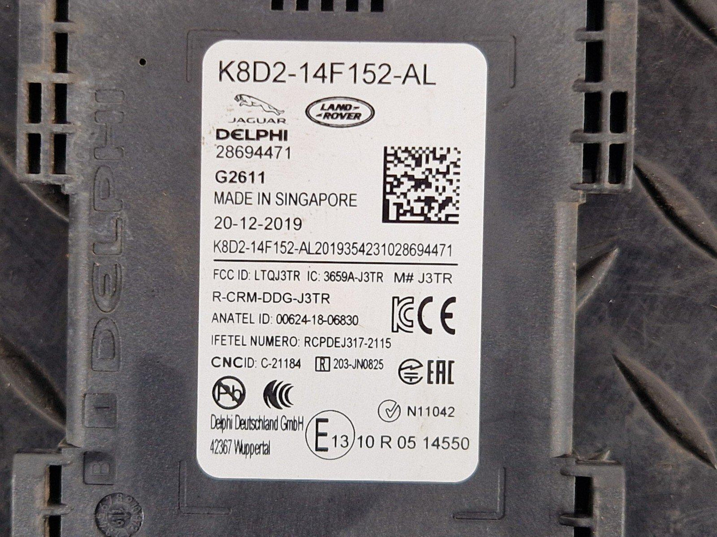 2019-ON LAND ROVER DISCOVERY RADAR SENSOR DISTANCE ECU MODULE K8D214F152AL