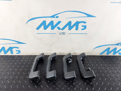 16-20 AUDI Q7 4M GENUINE FULL SET OF 4 BLACK GRAB HANDLES 4M0857607