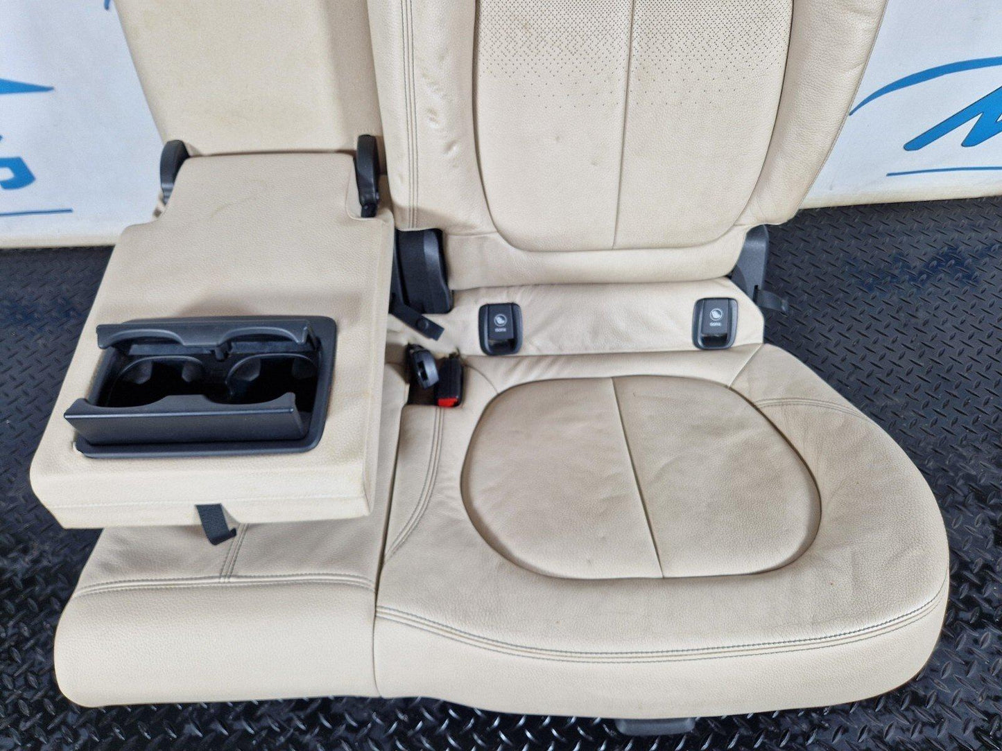 14-21 BMW 2 SERIES F45 F46 GENUINE REAR LEFT N/S/R 2ND ROW BEIGE LEATHER SEAT