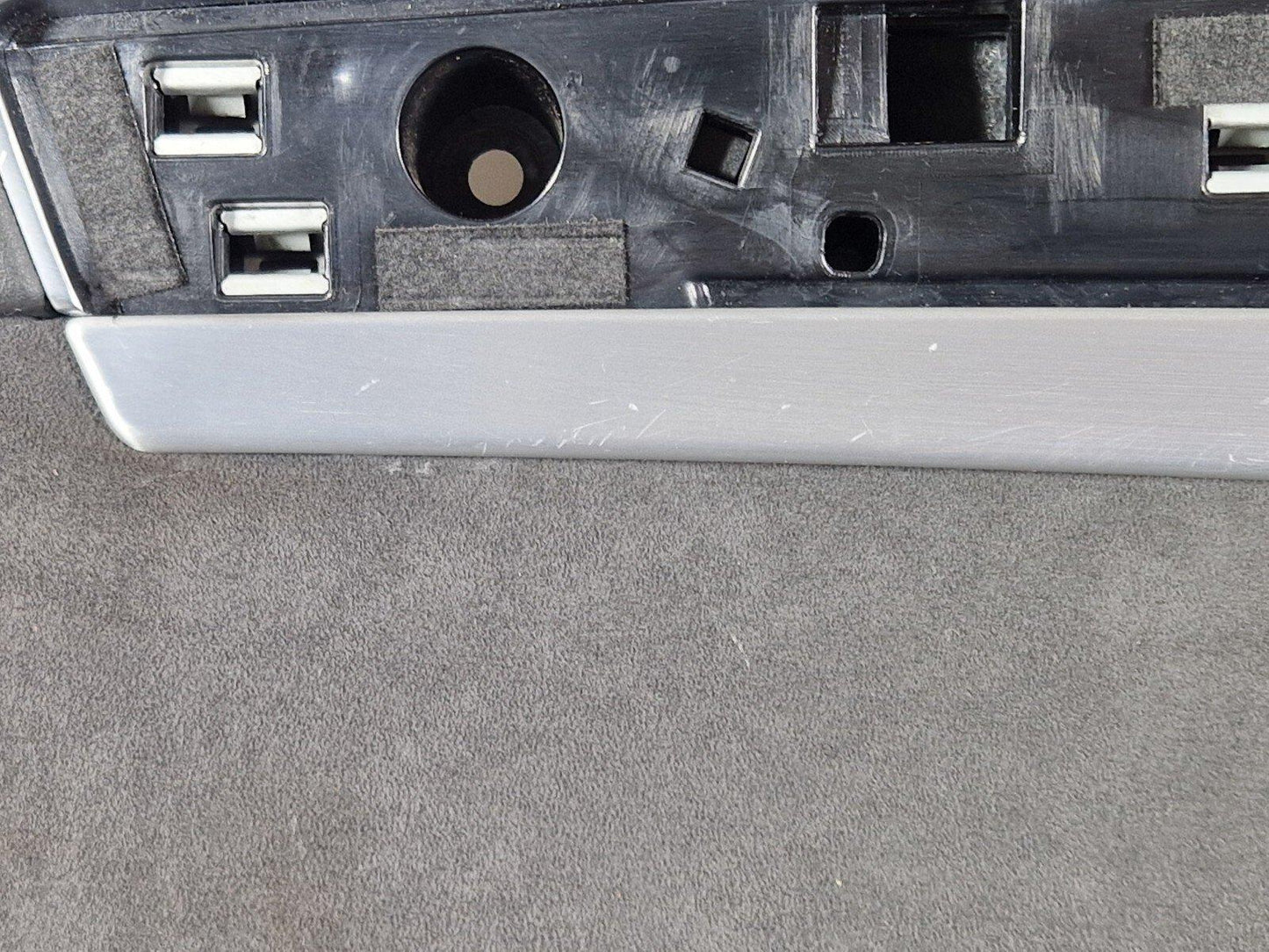 10-17 AUDI A8 4H FRONT LEFT PASSENGER SIDE DOOR ALCANTARA CARD PANEL 4H2868017