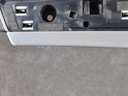 10-17 AUDI A8 4H FRONT LEFT PASSENGER SIDE DOOR ALCANTARA CARD PANEL 4H2868017