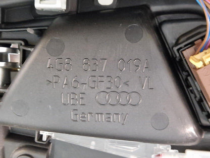 2014 AUDI A7 GENUINE FRONT LEFT PASSENGER SIDE DOOR CARD PANEL 4G8837019A