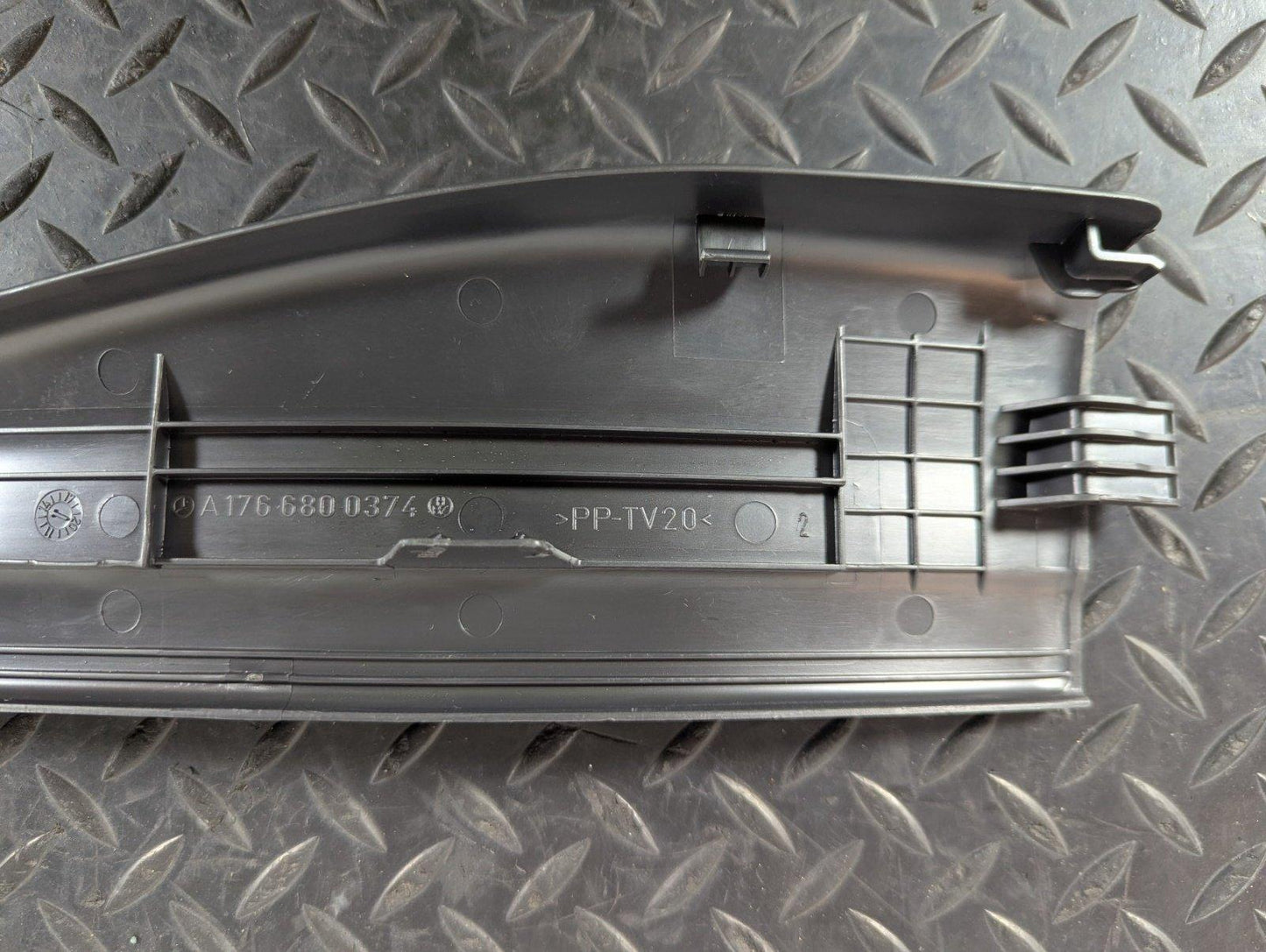 13-19 MERCEDES BENZ CLA C117 GENUINE REAR RIGHT INNER DOOR SILL PANEL A176680037