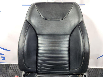 MERCEDES GLE ML W166 FRONT LEFT N/S FULL ELECTRIC HEATED BLACK LEATHER SEAT