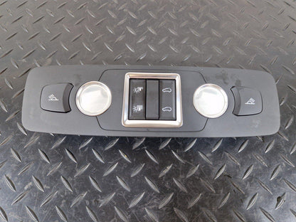 10-15 AUDI Q7 4L GENUINE INTERIOR ROOF HEADLINER READING LIGHT & SWITCH ASSEMBLY