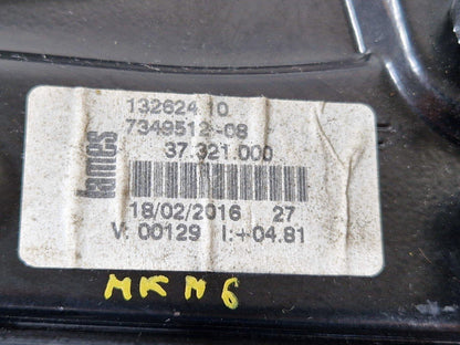 16-22 BMW X1 F48 GENUINE OEM REAR RIGHT O/S WINDOW REGULATOR & MOTOR 7349512