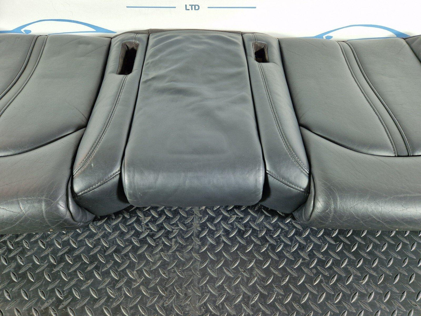 10-17 AUDI A8 4H REAR SEAT BASE LEATHER BENCH IN BLACK 4H0885405C