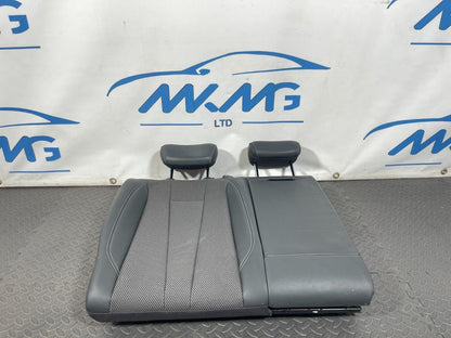 16-19 AUDI A4 B9 S-LINE REAR RIGHT DRIVER SIDE HALF LEATHER BACKREST SEAT BLACK