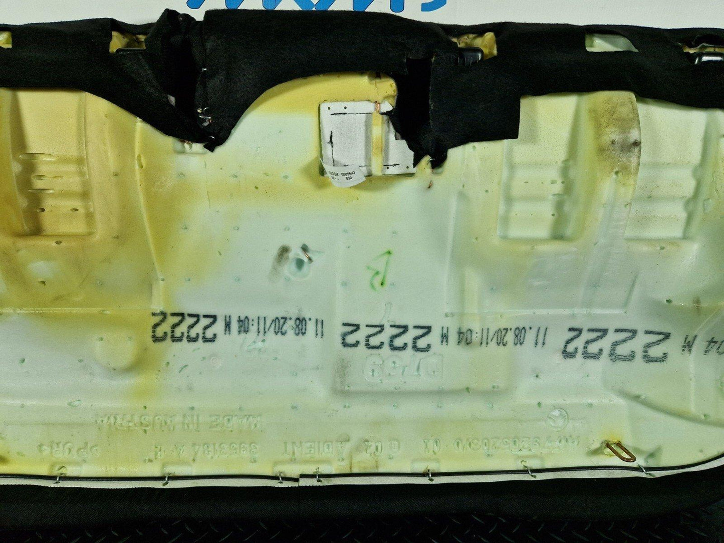 19-ON MERCEDES BENZ CLA C118 REAR LOWER SEAT LEATHER BENCH A1779205203