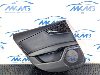 10-18 AUDI A7 4G S-LINE RHD REAR LEFT /PASSENGER NSR LEATHER DOOR CARD 4G8867305