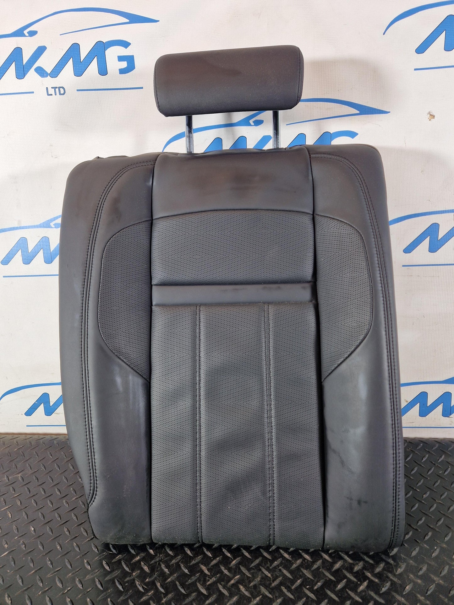 Land Rover Range Rover Evoque L551 Rear Right O/S/R Black Leather Backrest Seat
