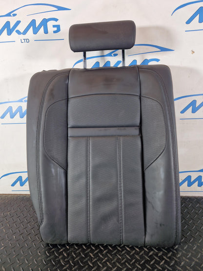 Land Rover Range Rover Evoque L551 Rear Right O/S/R Black Leather Backrest Seat