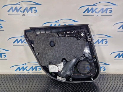 12-18 AUDI A6 C7 REAR RIGHT SIDE DOOR PANEL CARD 4G0867306A 4G0867222A